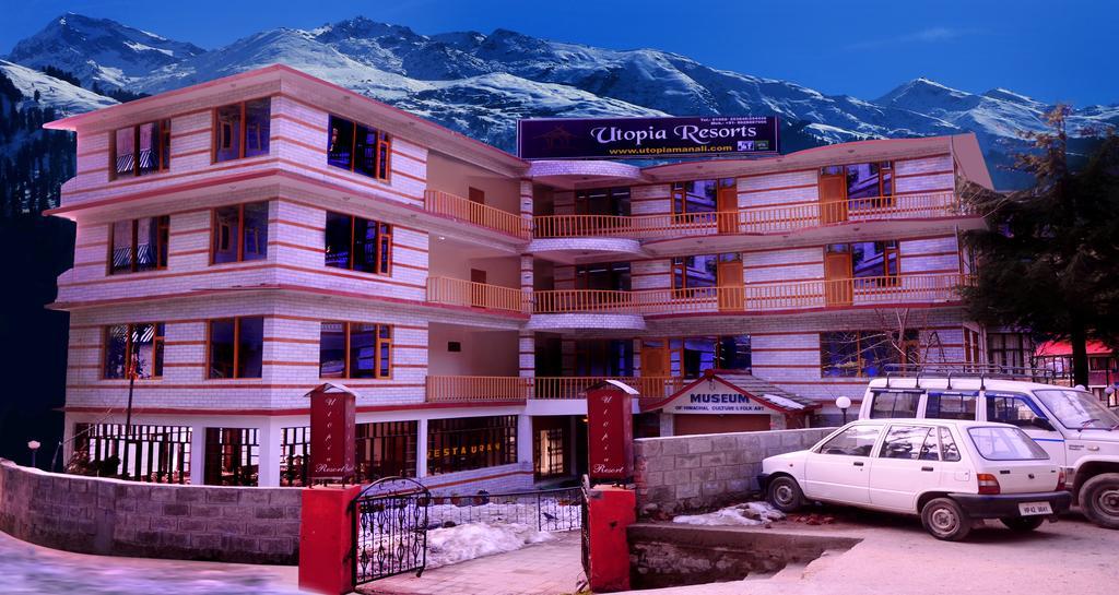 Utopia Resorts & Spa Manāli Exterior foto